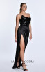 Véronique Black Side Dress