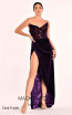 Valentine Dark Purple Dress
