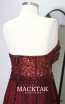 Varena Claret Red Back Dress