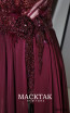 Varena Claret Red Detail Dress