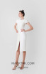 Victoria Jaela Beige Front Dress