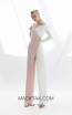Victoria Jaimina White_Salmon Front Dress