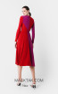 Victoria Jaly Red Pink Back Dress