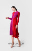 Victoria Jaly Red Pink Front Dress