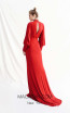 Victoria Jewel Red Back Dress