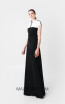 Victoria Juncal Black White Front Dress