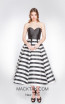 X & M Couture 49027 Front Evening Dress
