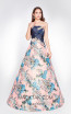 X & M Couture 8011 Front Evening Dress