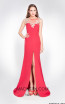 X & M Couture 8033 Front Evening Dress