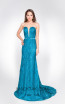 X & M Couture 8052 Front Evening Dress