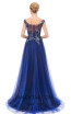 X & M Couture 8077 Back Evening Dress