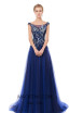 X & M Couture 8077 Front Evening Dress