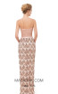 X & M Couture 8078 Back Evening Dress