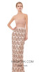X & M Couture 8078 Front Evening Dress