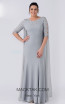 Alchera Y8198 Gray Front Evening Dress