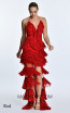 Yolanthe Red Sleeveless Dress