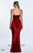 Yvette Red Back Dress