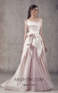 Ziad Germanos ZG6 Pink Front Evening Dress