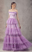 Ziad Germanos ZG8 Lilac Front Evening Dress