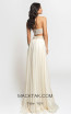 Zolotas Atelier Celia Back Evening Dress