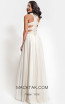 Zolotas Atelier Celinia Back Evening Dress