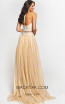 Zolotas Atelier Persa Back Evening Dress