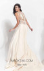 Zolotas Atelier Adeia Back Evening Dress