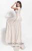 Zolotas Atelier Allia Back Evening Dress